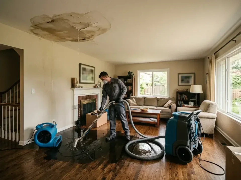 attic-pipe-burst-ceiling-drip-008 — frequently asked questions, Water Damage Restoration & Carpet Care in Woodinville, WA